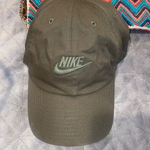 Olive green Nike hat